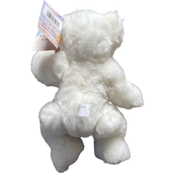 Soft Stuffed Plush Adjustable Arms Legs  Gift 10 in New White u - Picture 4 of 4